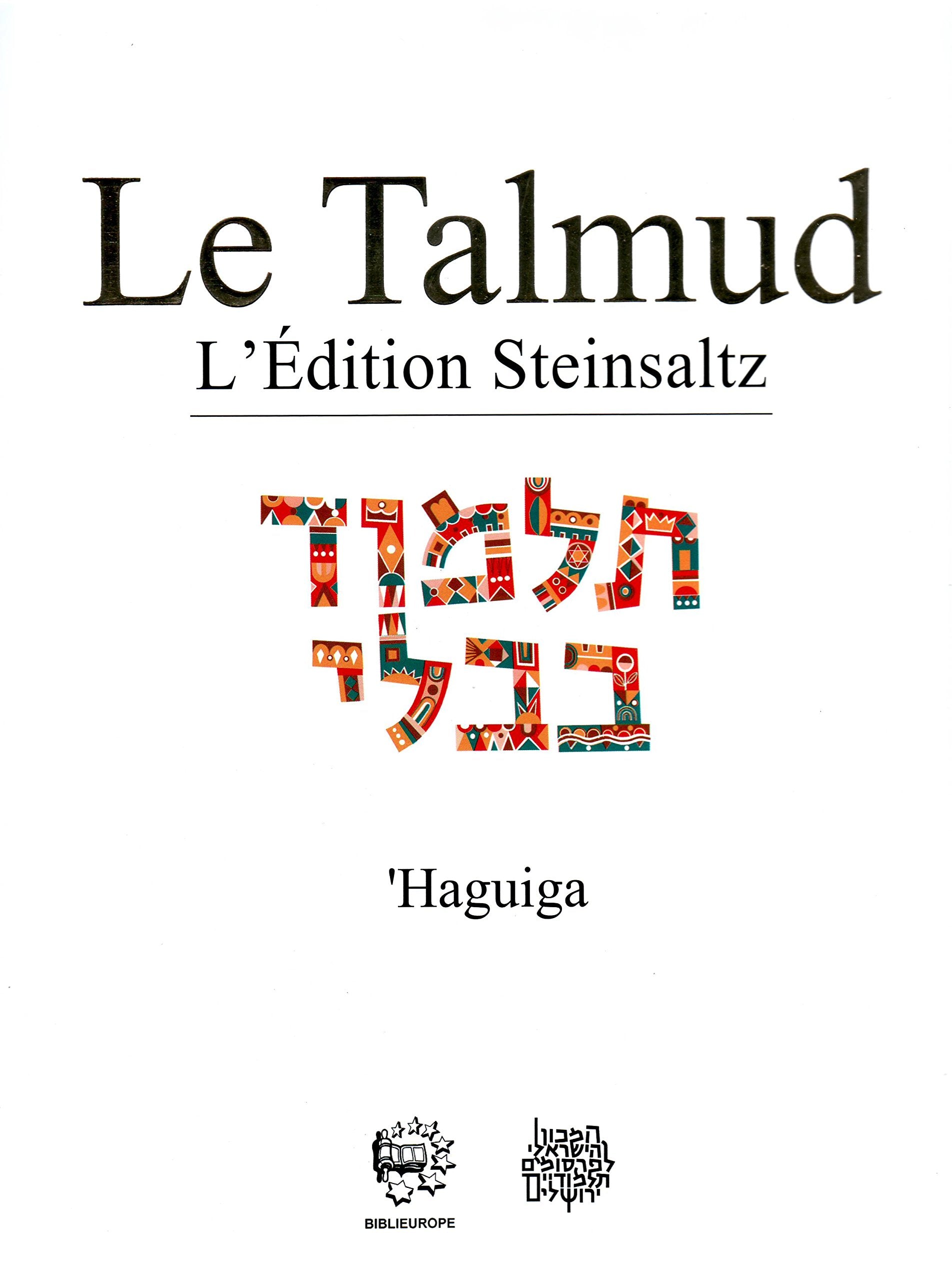 Le Talmud: Tome 28, Haguiga book