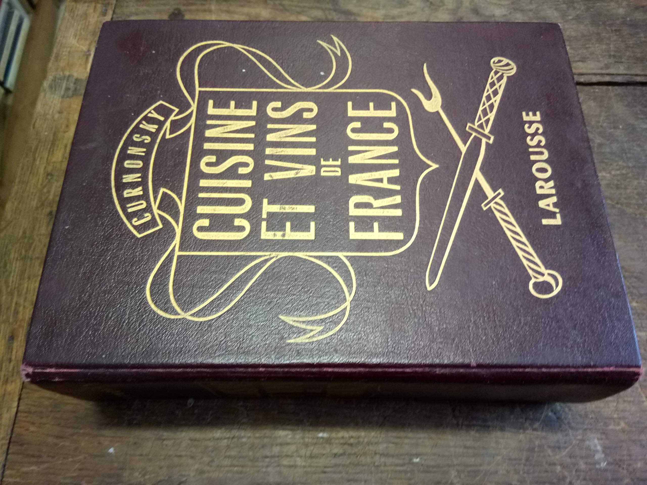 Cuisine et vins de france Books