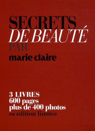 Secrets de beauté: Coffret en 3 volumes : Face et Body ; Make up ; Hair book