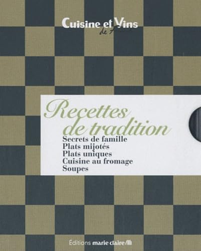 Coffret bibliothèque Recettes de Tradition book