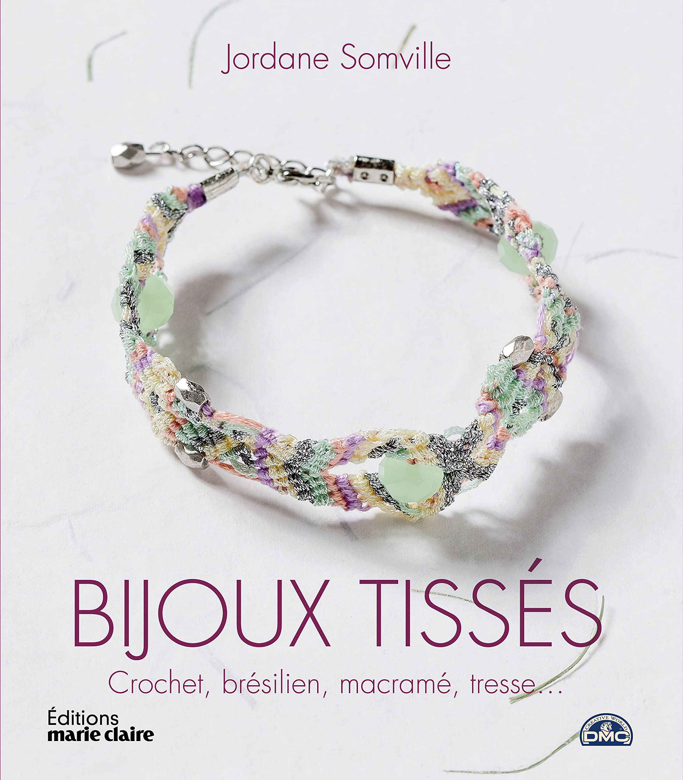 Bijoux tissés: crochet brésilien macramé tresse book