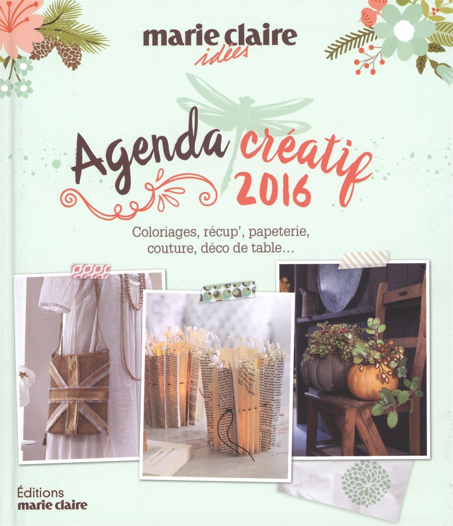 Agenda créatif Marie Claire idées 2016 book