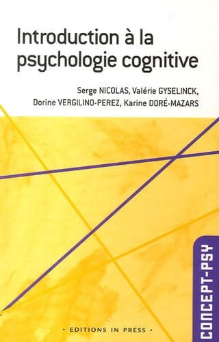 introduction a la psychologie cognitive Psychology