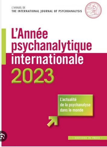 Année psychanalytique internationale (L'), n° 2023 book