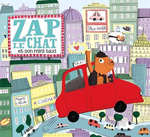 Zap le chat et son mini taxi Books