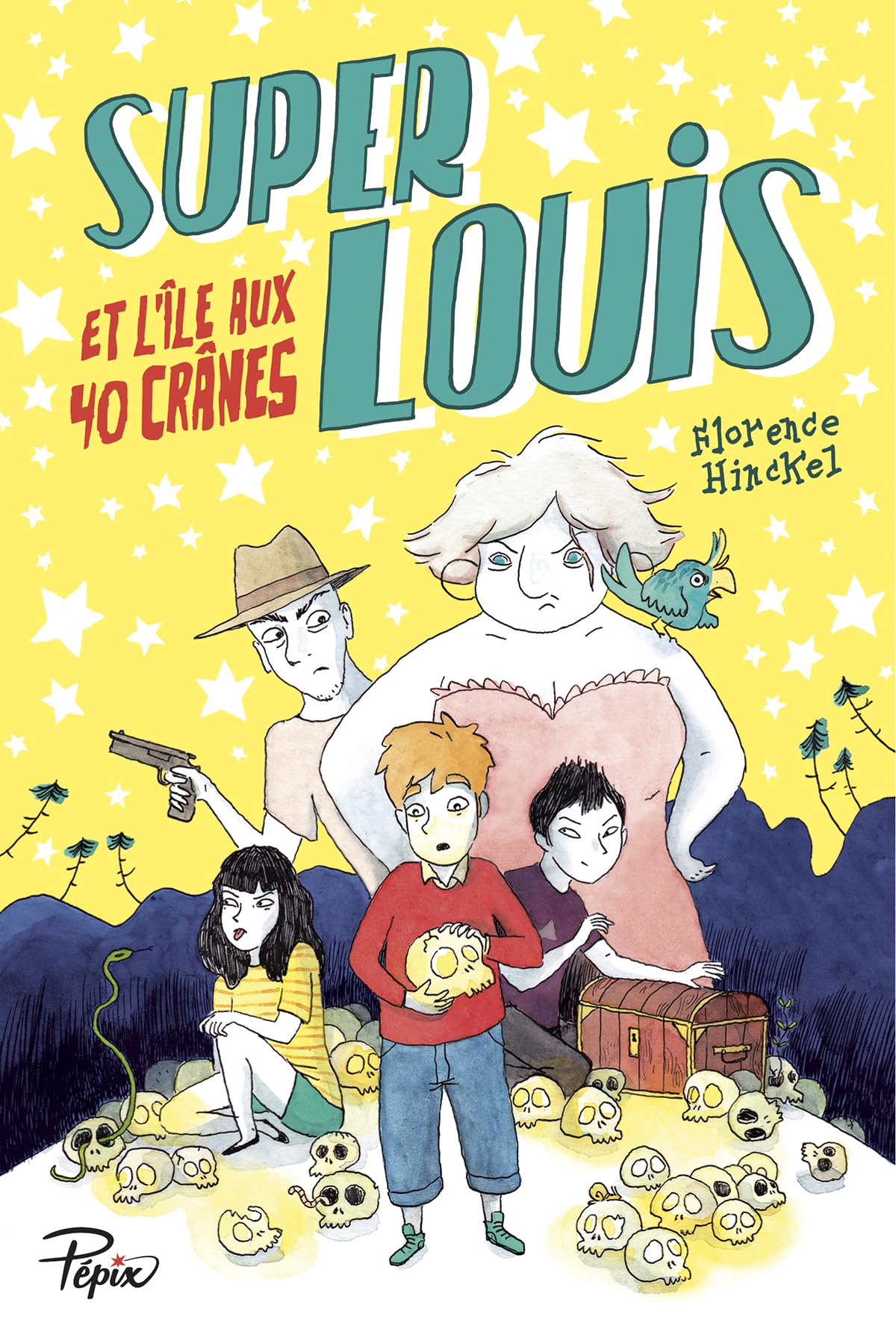 Super Louis et l'île aux 40 crânes Novels & Short Stories