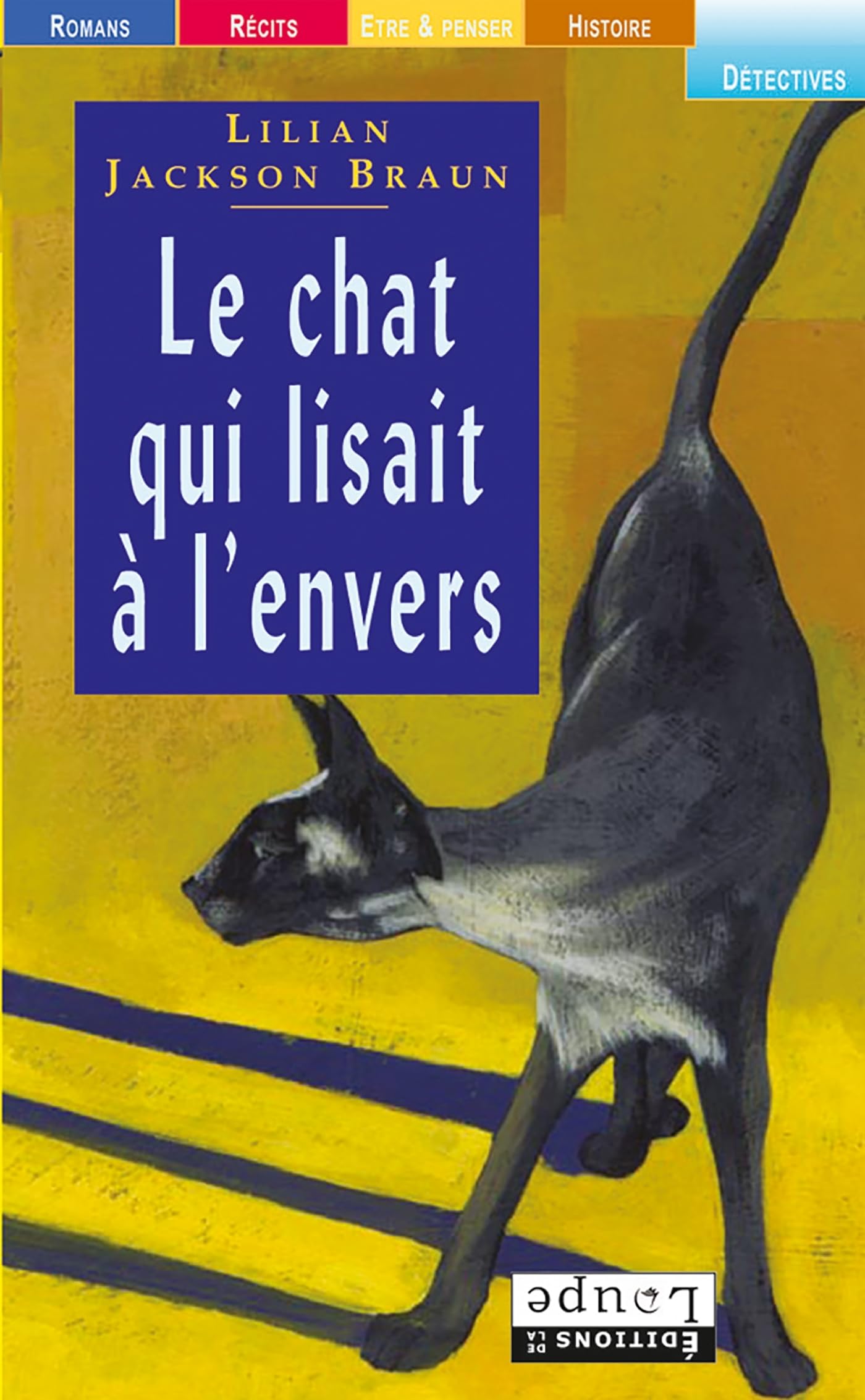 Le Chat qui lisait à l'envers (grands caractères) book
