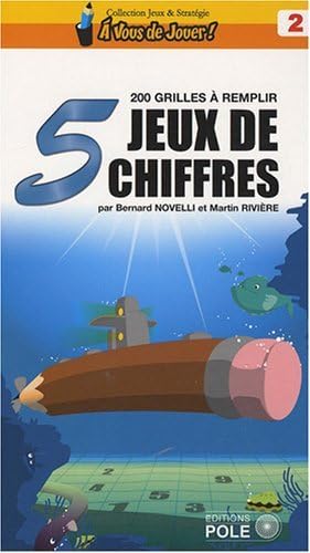 5 JEUX DE CHIFFRES: 200 Grilles à remplir Leisure, Home & Garden