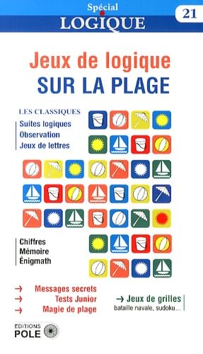 Jeux de logique sur la plage book