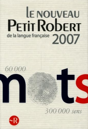 Le Nouveau Petit Robert Grand format: Dictionnaire alphabétique et analogique de la langue française Books