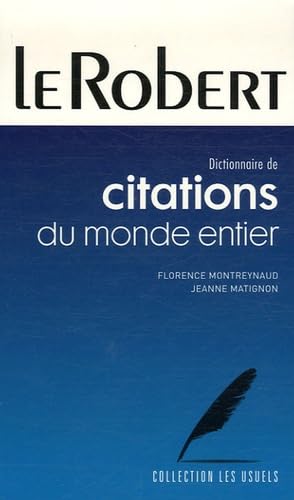 Dictionnaire de citations du monde entier Books