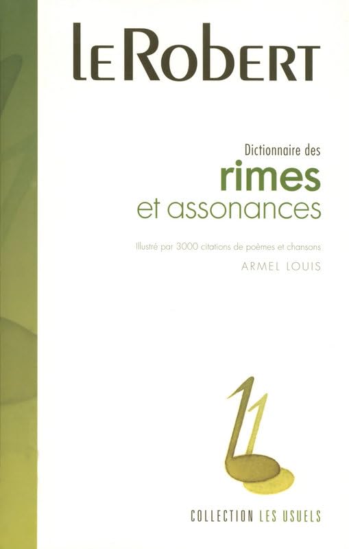 Dictionnaire des rimes et assonances book