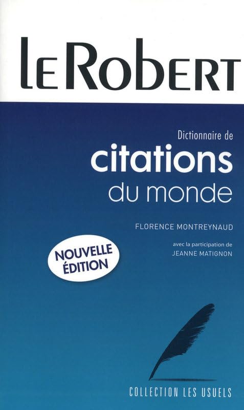 Citations Du Monde Entier: Paperback Edition (Usuels - PB) General education