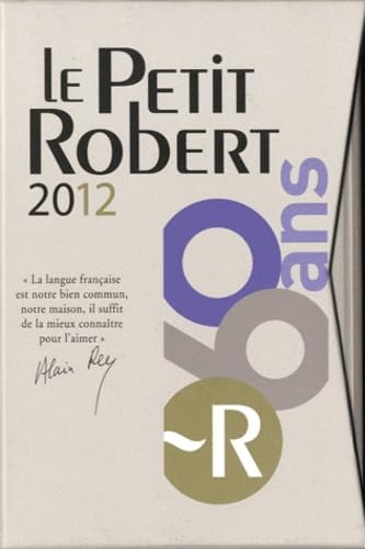 Le Petit Robert 2012 et Le Petit Robert des noms propres : Coffret 2 volumes book