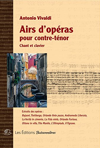 VIVALDI : AIRS D'OPÉRAS POUR CONTRE-TÉNOR book