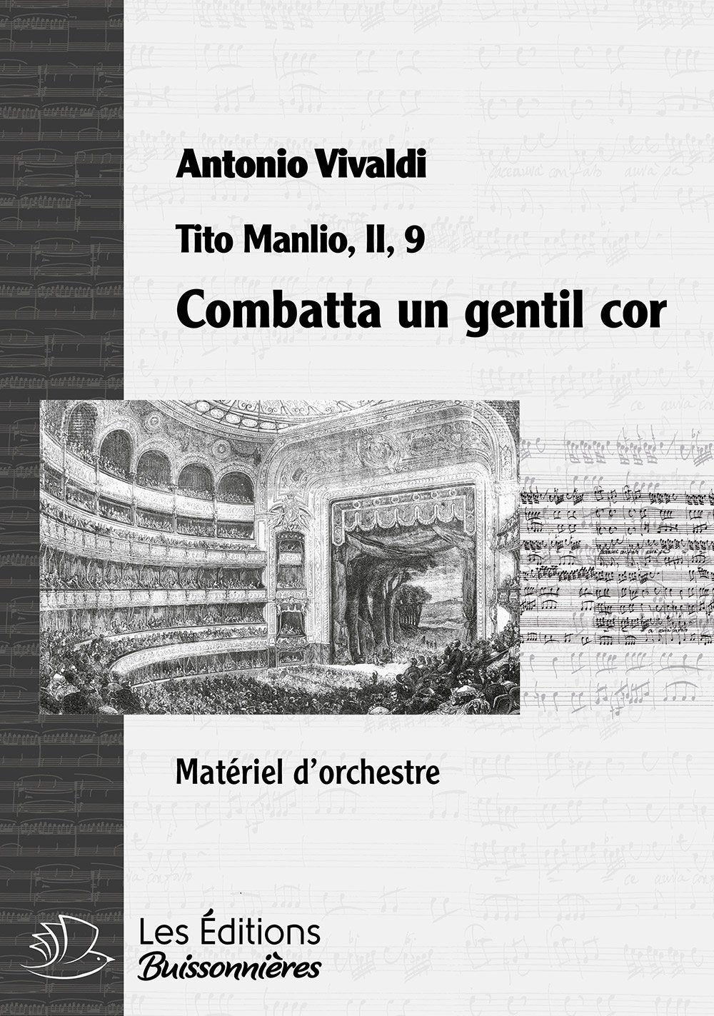 Combatta un gentil cor - Matériel d'orchestre book