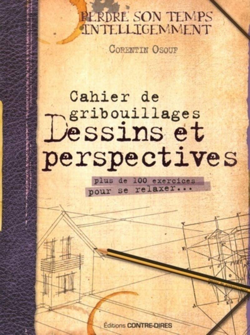 Cahier de gribouillages Dessins et perspectives book
