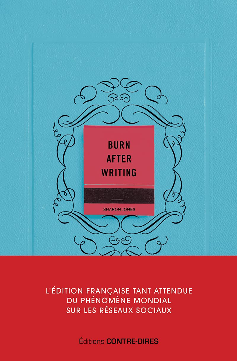 Burn after writing (Bleu) - L'édition française officielle book