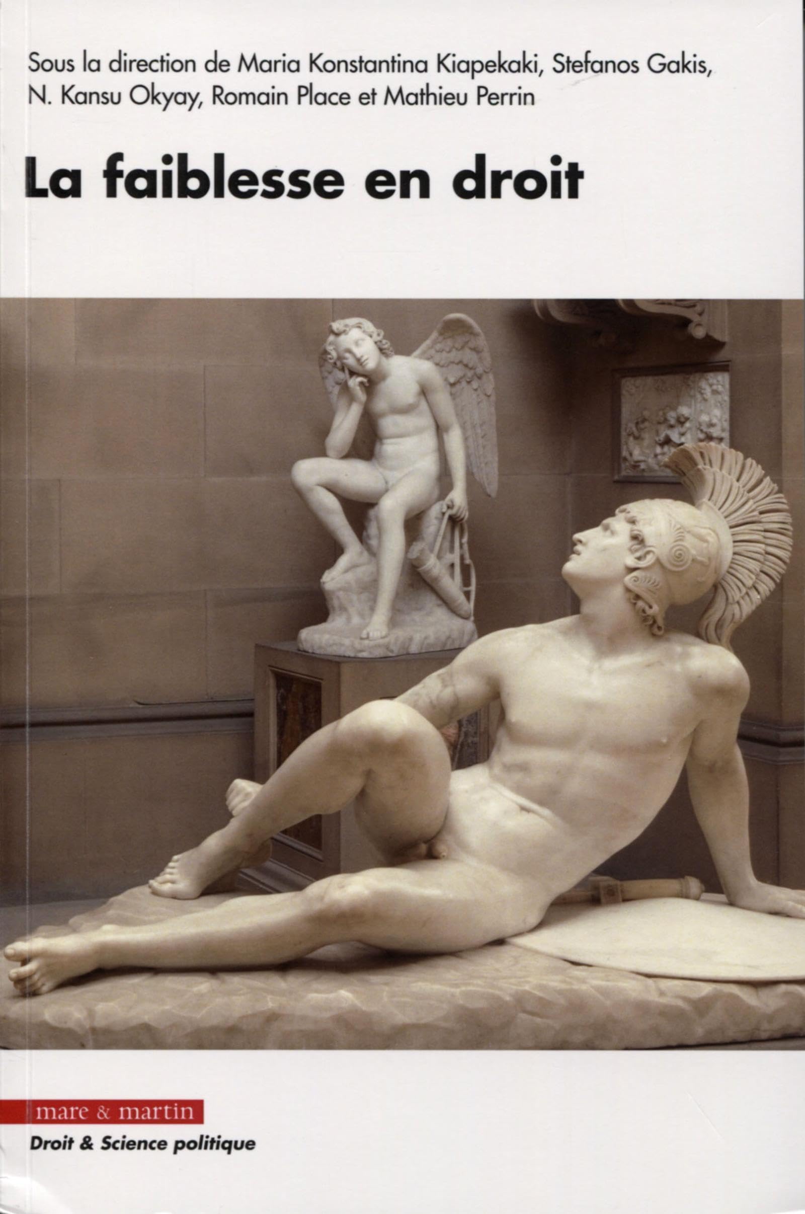 La faiblesse en droit: Actes du colloque des doctorants et jeunes docteurs de l'Ecole doctorale des Sciences juridiques Strasbourg, le 13 décembre 2018 book
