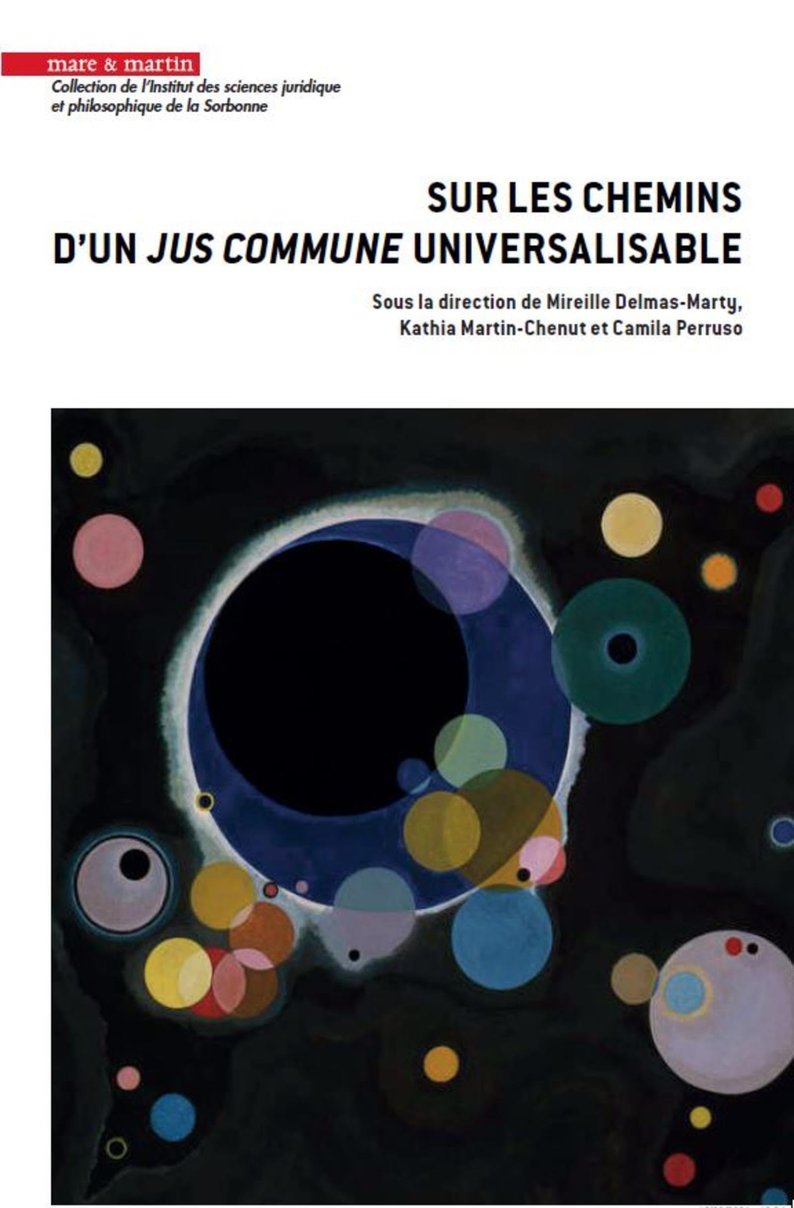 Sur les chemins d'un jus commune universalisable book