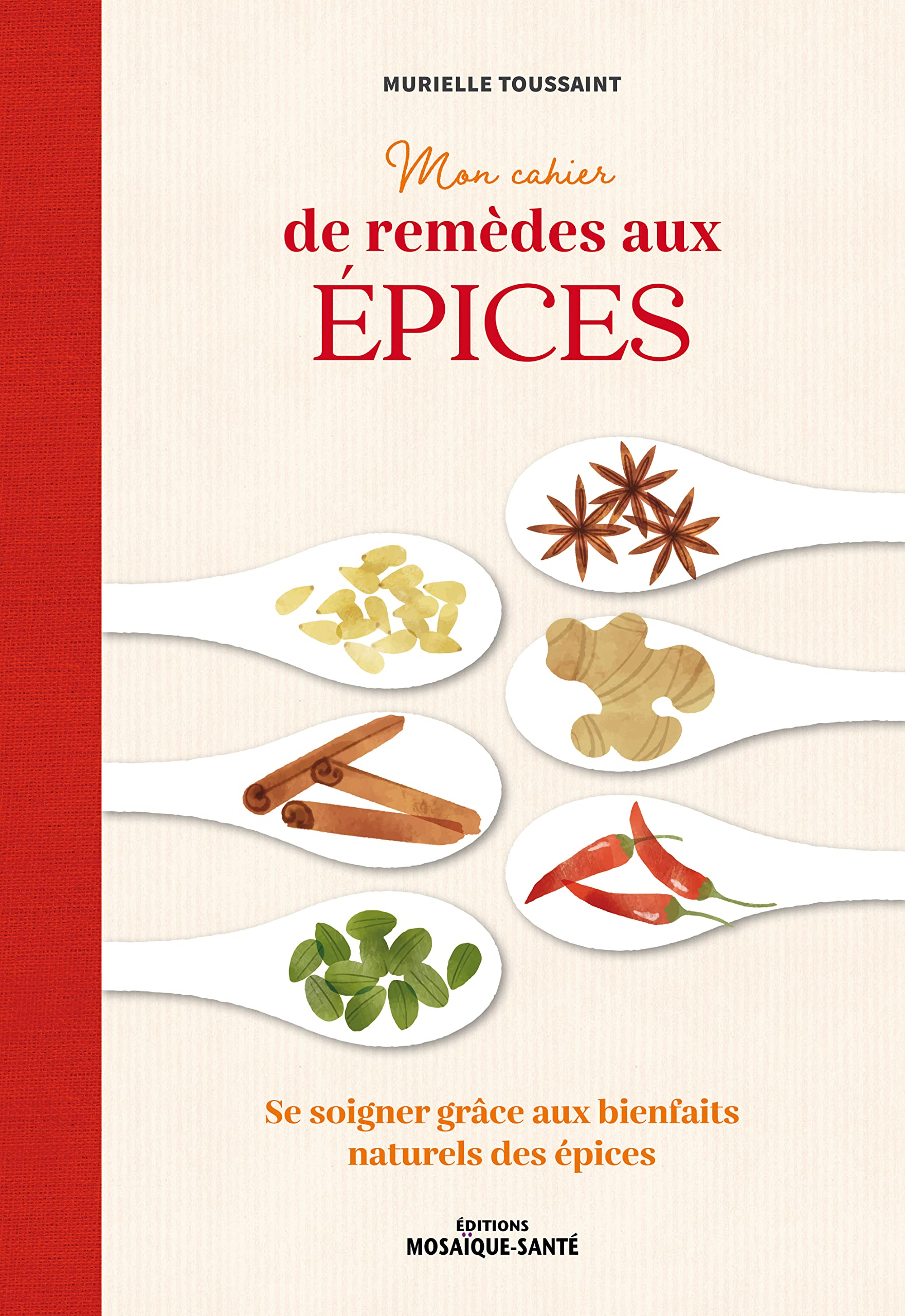 Mon cahier de remèdes aux épices: Se soigner grâce aux bienfaits naturels des épices book