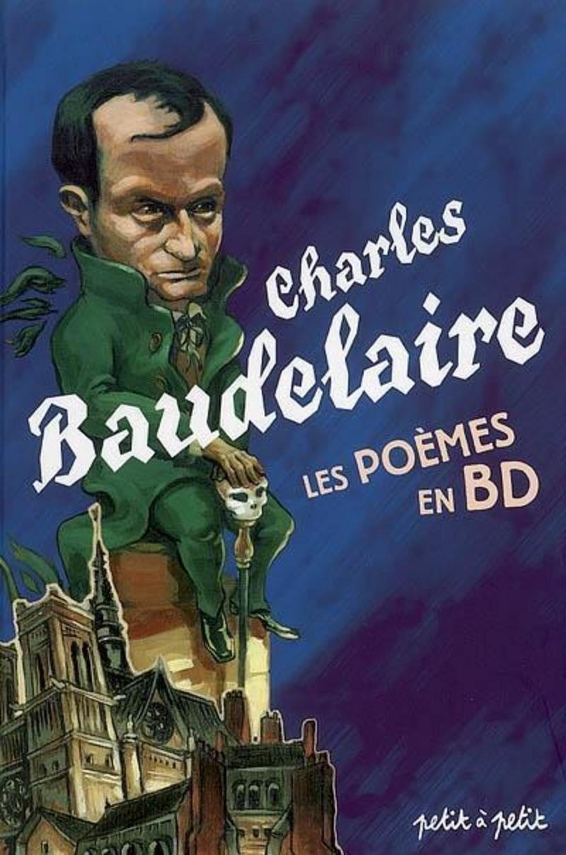 Poèmes de Baudelaire en bandes dessinées Manga