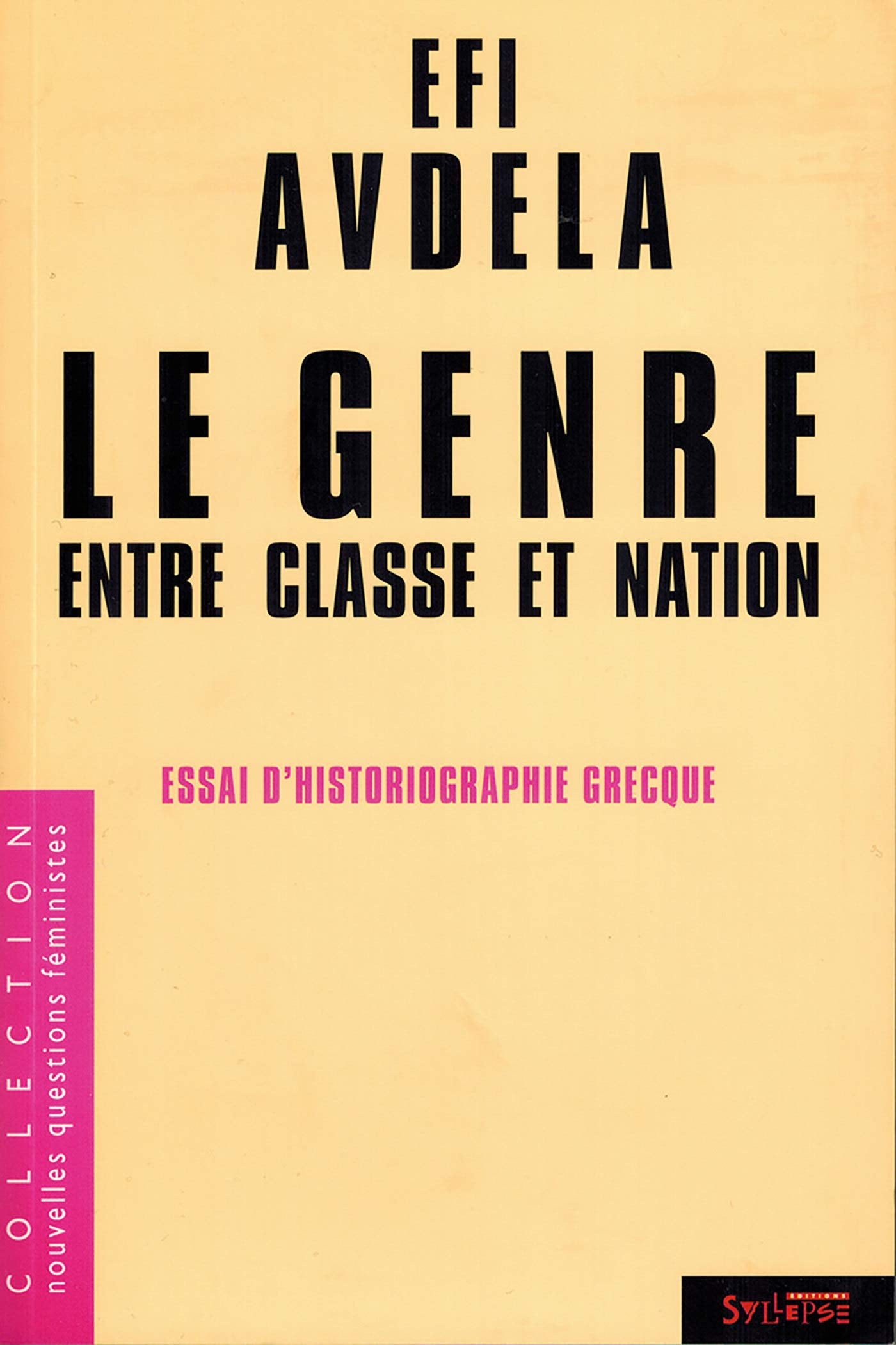 LE GENRE ENTRE CLASSE ET NATION book