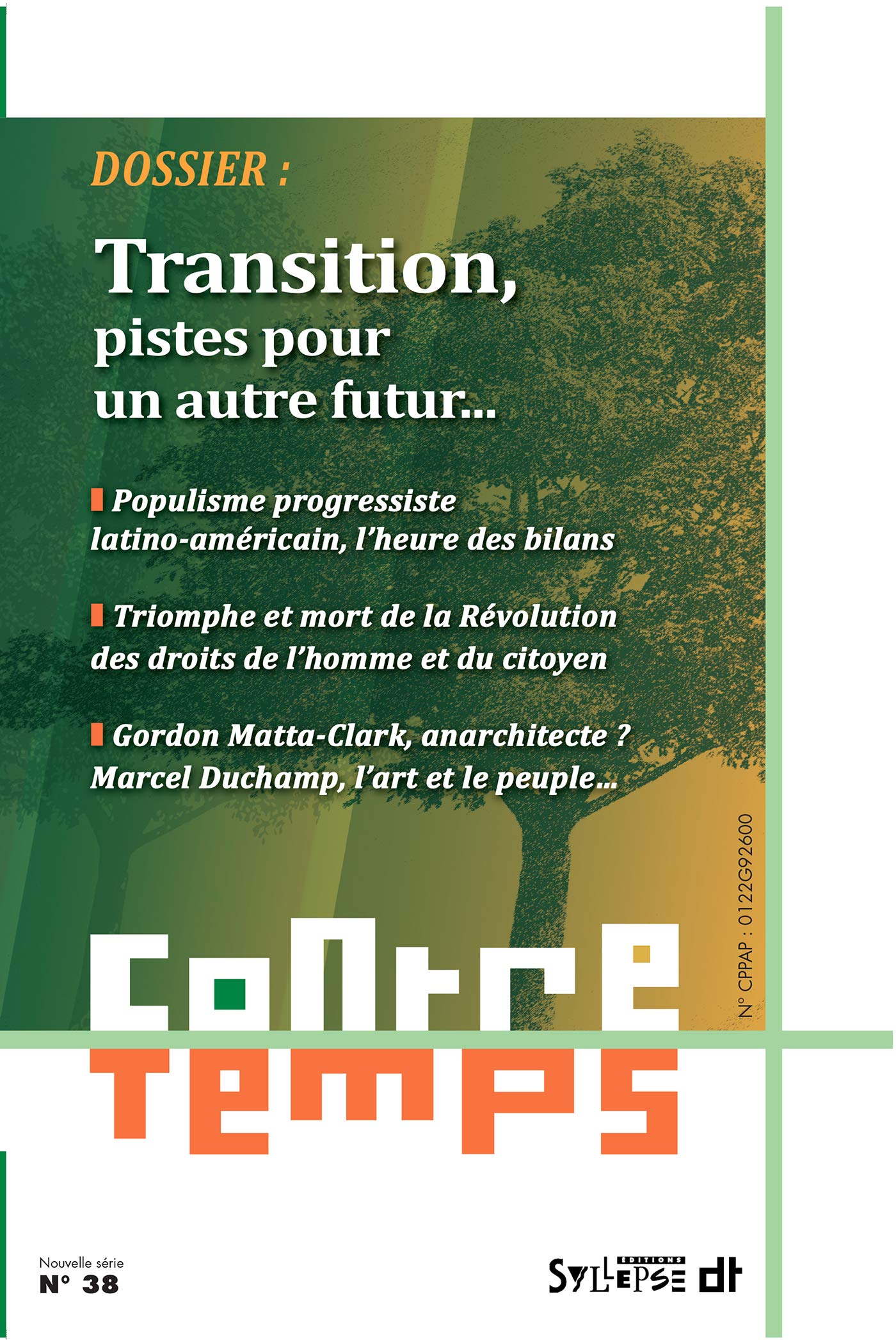 Transition, pistes pour un autre futur (38) book