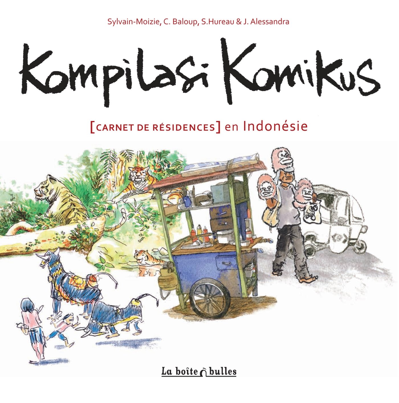 Kompilasi Komikus: Carnet de résidences en Indonésie Manga
