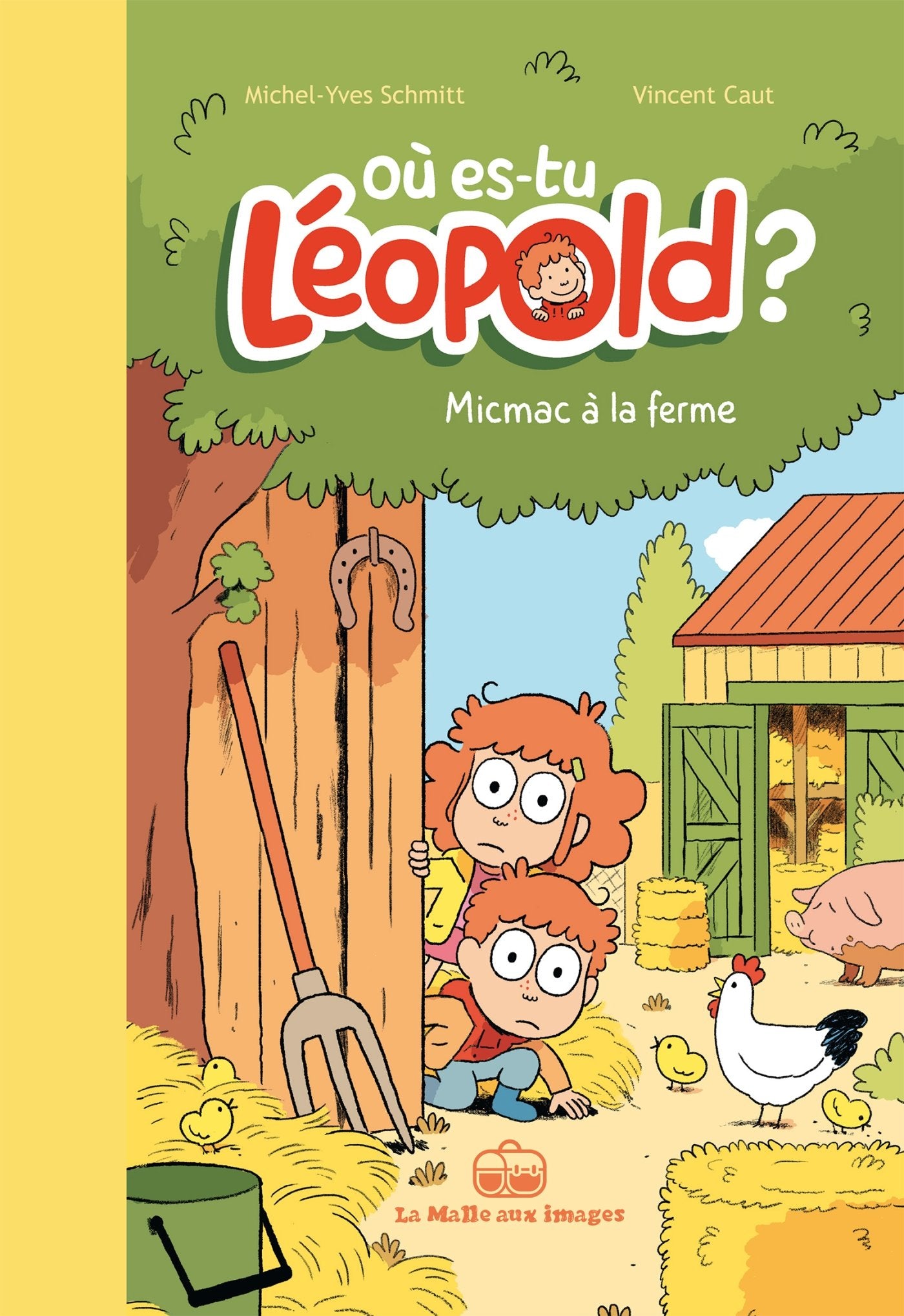 Où es-tu Léopold ? T3: Micmac à la ferme Manga