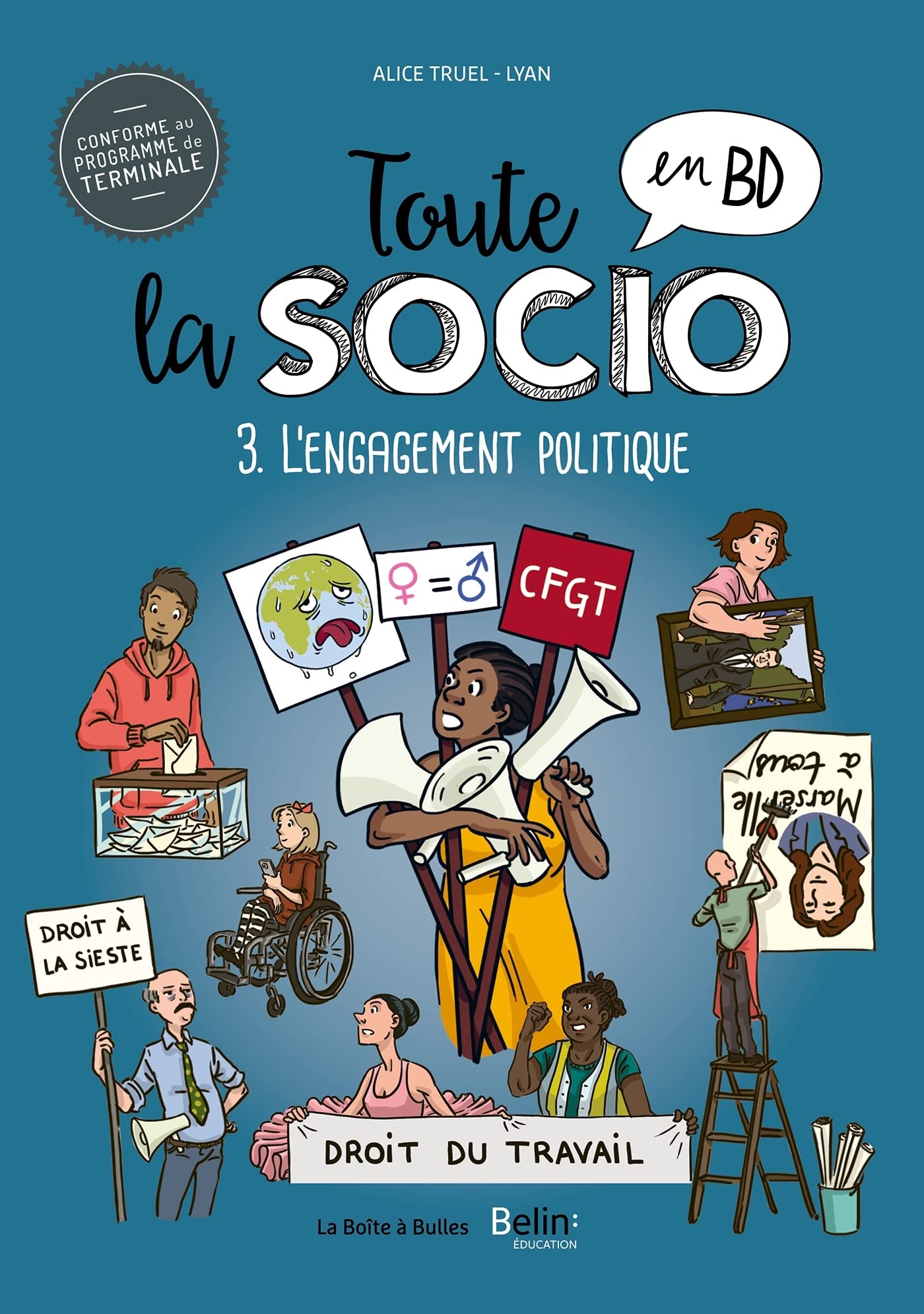 Toute la socio en BD T3 : L'engagement politique Social Sciences
