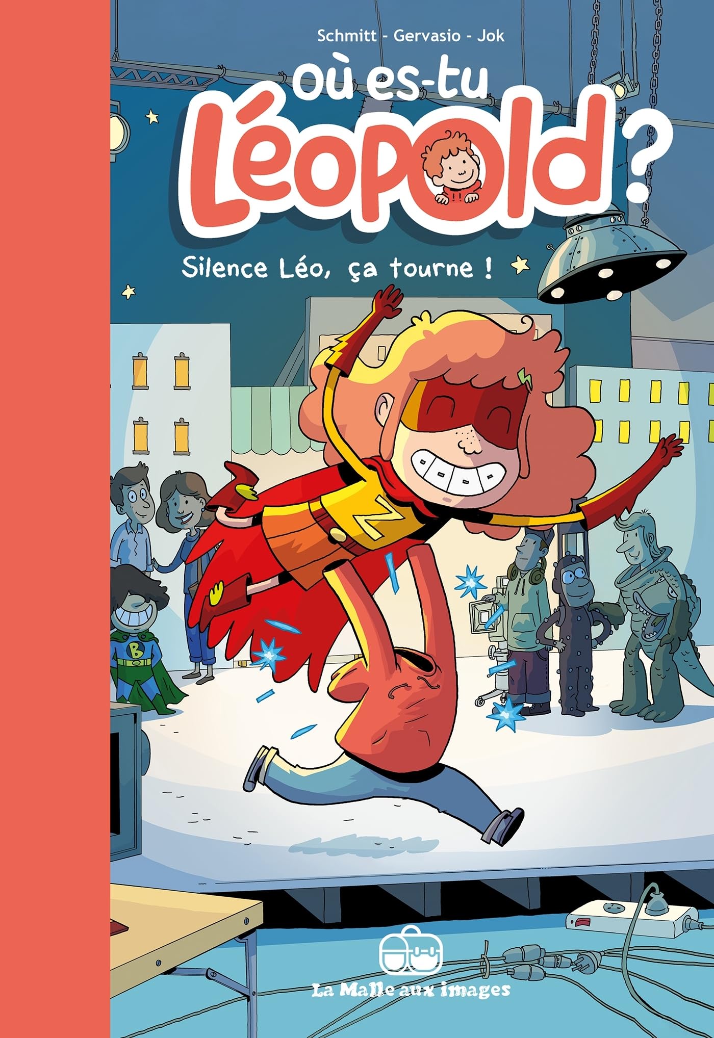 Où es-tu Léopold ? - Tome 4: Silence, Léo, ça tourne Manga