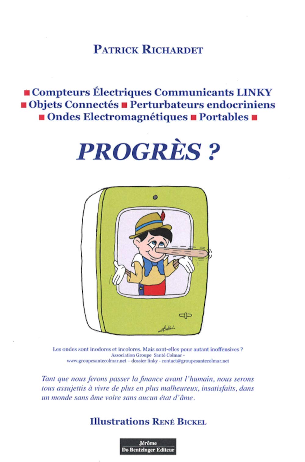 Progrès ? Compteurs Electriques Communicants Linky ; Objets Connectés ; Perturbateurs endocriniens ; Ondes électromagnétiques; Portables: Compteurs ... ondes électromagnétiques, portables Contemporary literature