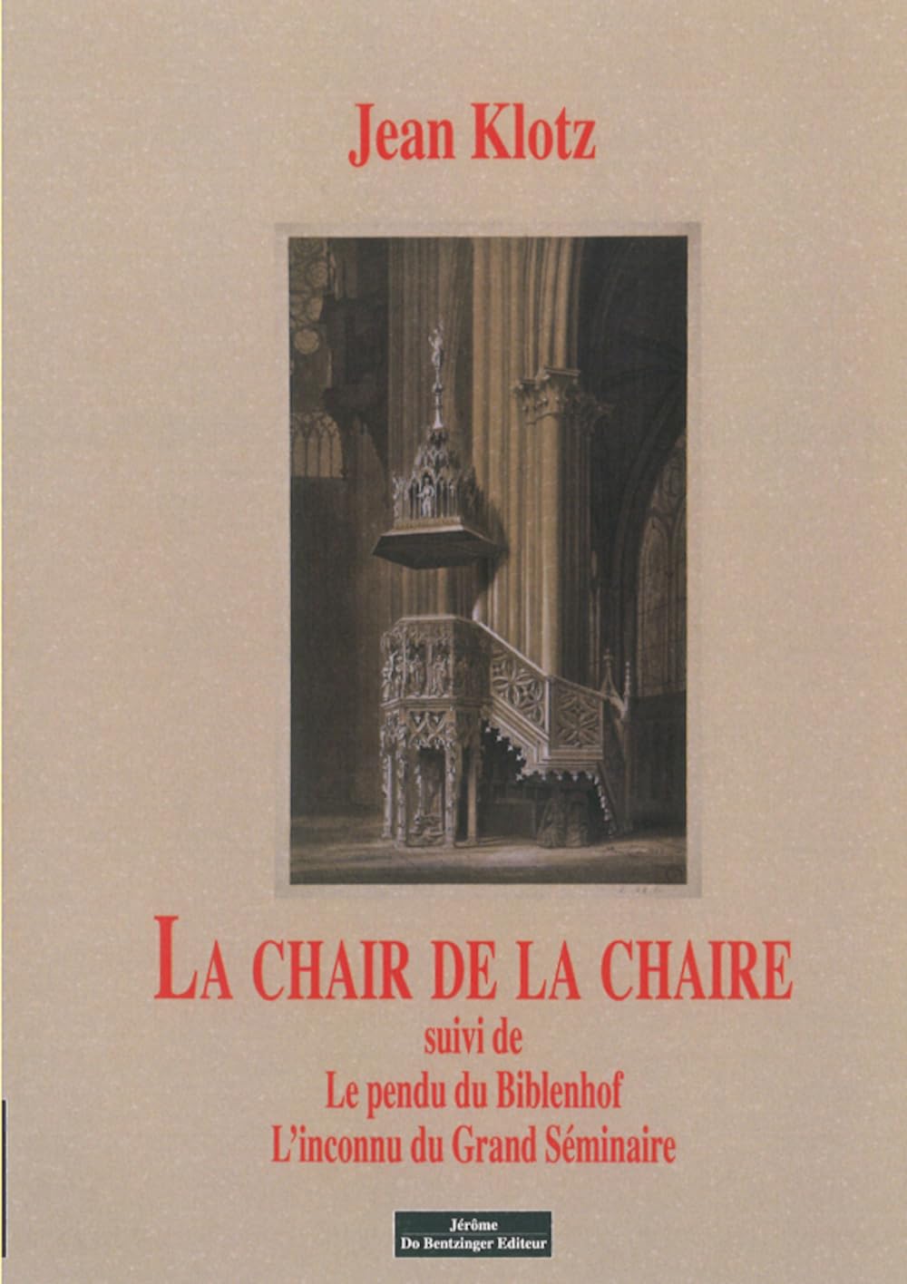 La chair de la Chaire: et autres nouvelles Contemporary literature