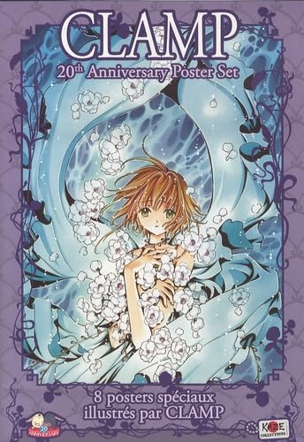 Clamp 20th Anniversary Poster Set: 8 posters spéciaux illustrés par Clamp Manga