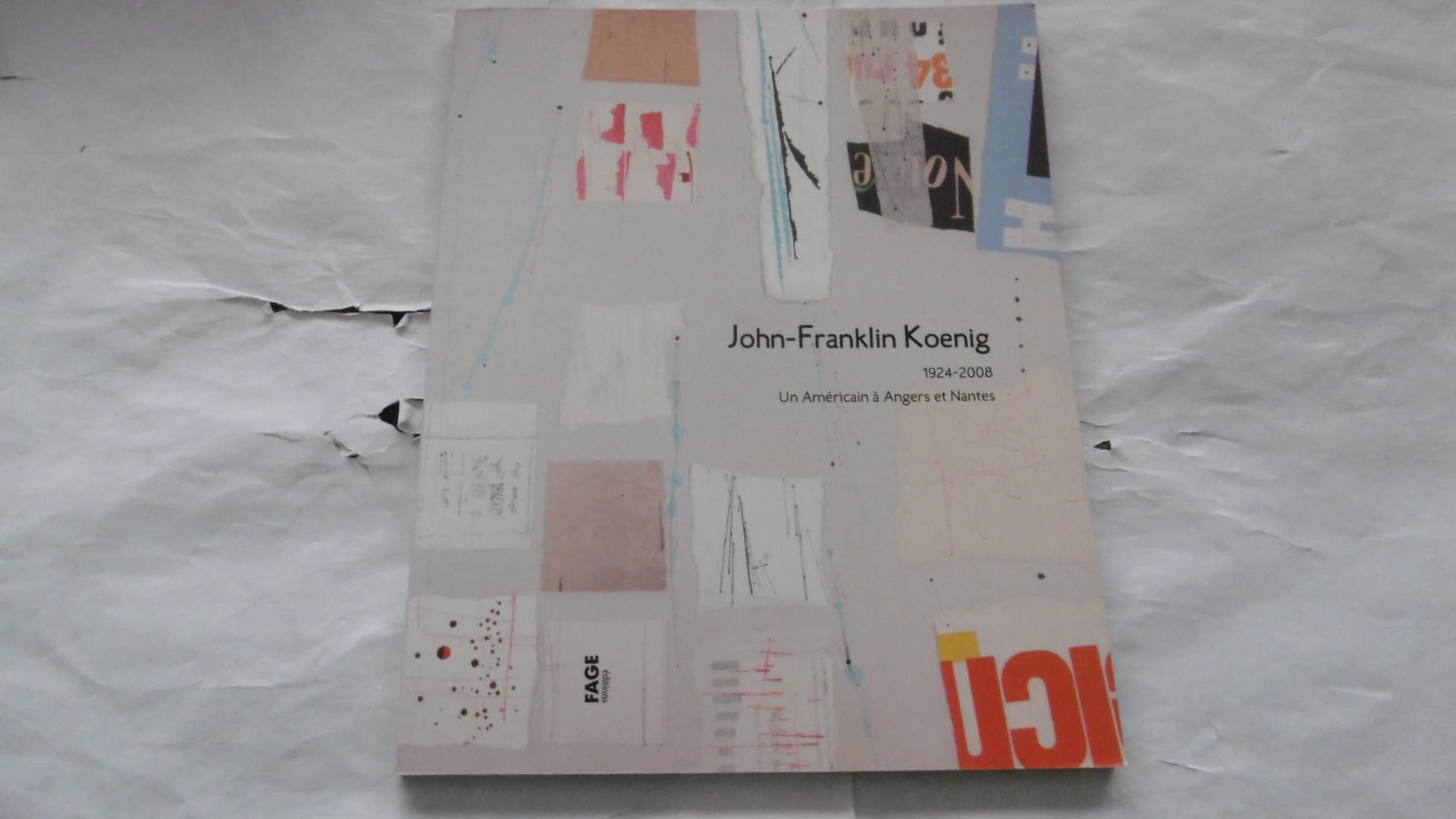 John-Franklin Koenig, 1924-2008: Un Américain à Angers et Nantes book