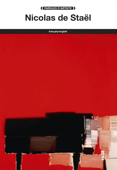 Product Image: Nicolas de Staël : français-english