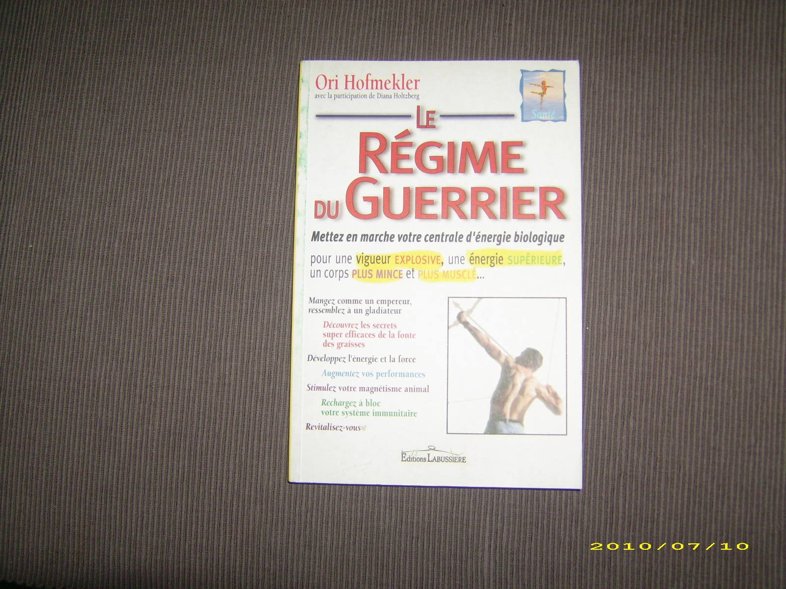 Le régime du guerrier book