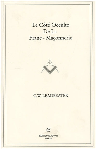 Le côté occulte de la franc-maçonnerie book