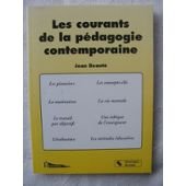 Les courants de la pédagogie contemporaine book