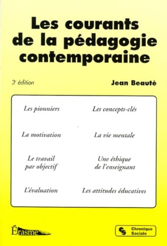 COURANTS DE LA PED CONTEMP 4e Ed CODE RENVOI S308600: 3ème édition 1997 Books