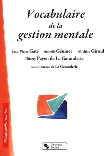 VOCABULAIRE DE LA GESTION MENTALE Business, Finance & Career