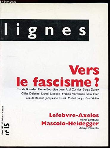 Lignes, n° 15. Vers le fascisme ? Books