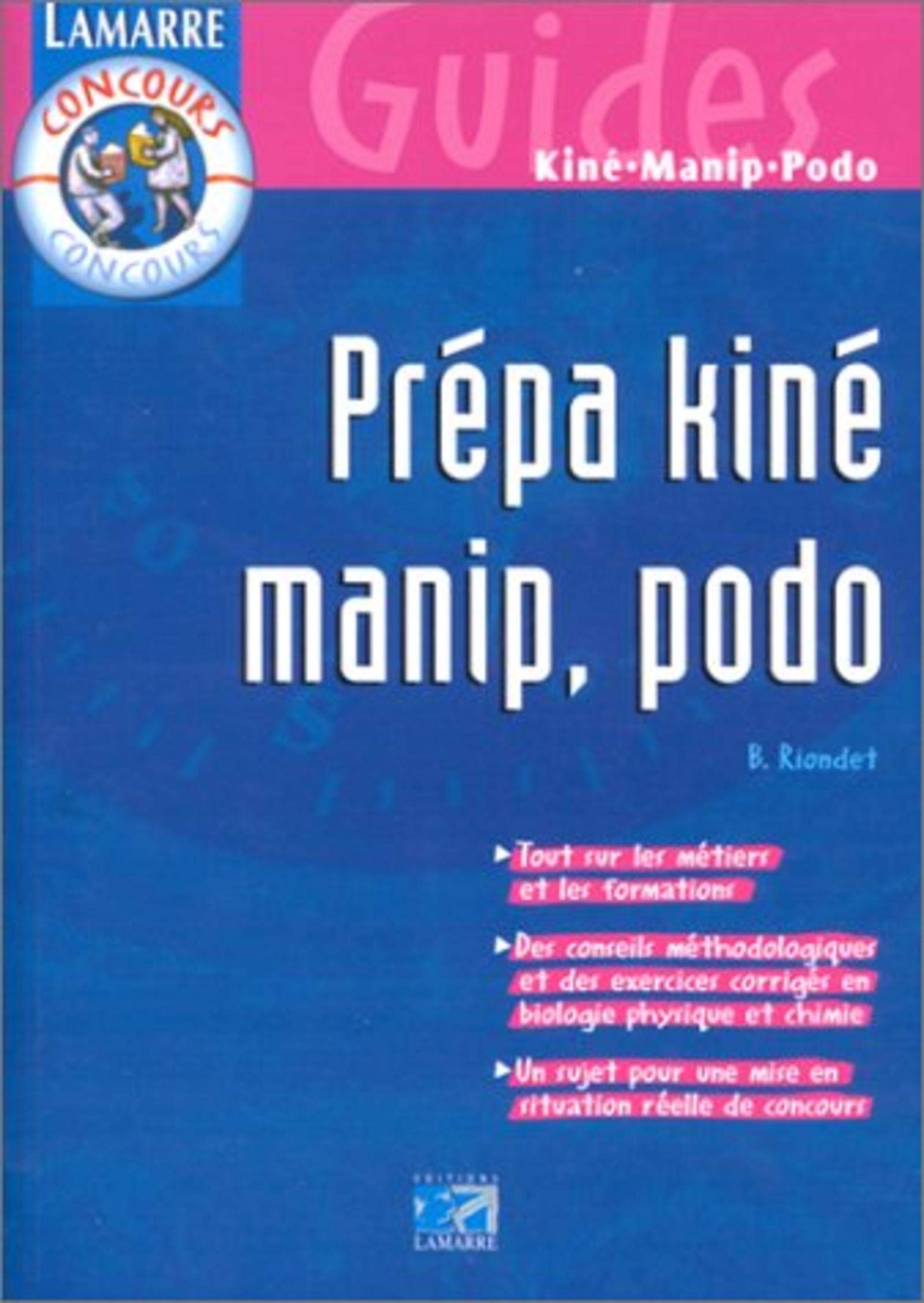 Prépa kiné, manip, podo book