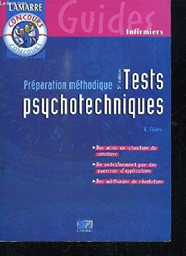 Préparation méthodique aux tests psychotechniques book
