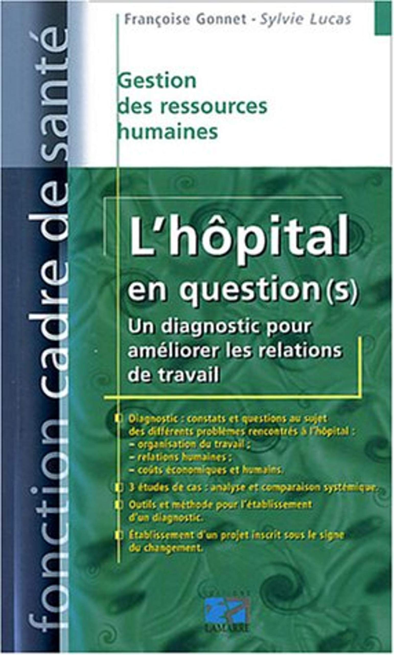 L HOPITAL EN QUESTION: Un diagnostic pour améliorer les relations de travail Books