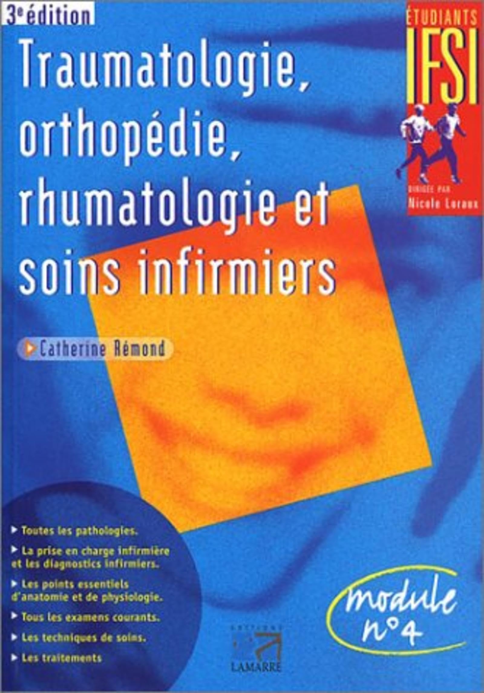 Traumatologie, orthopédie, rhumatologie et soins infirmiers book