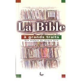 La bible a grands traits : une analyse de chaque livre Books