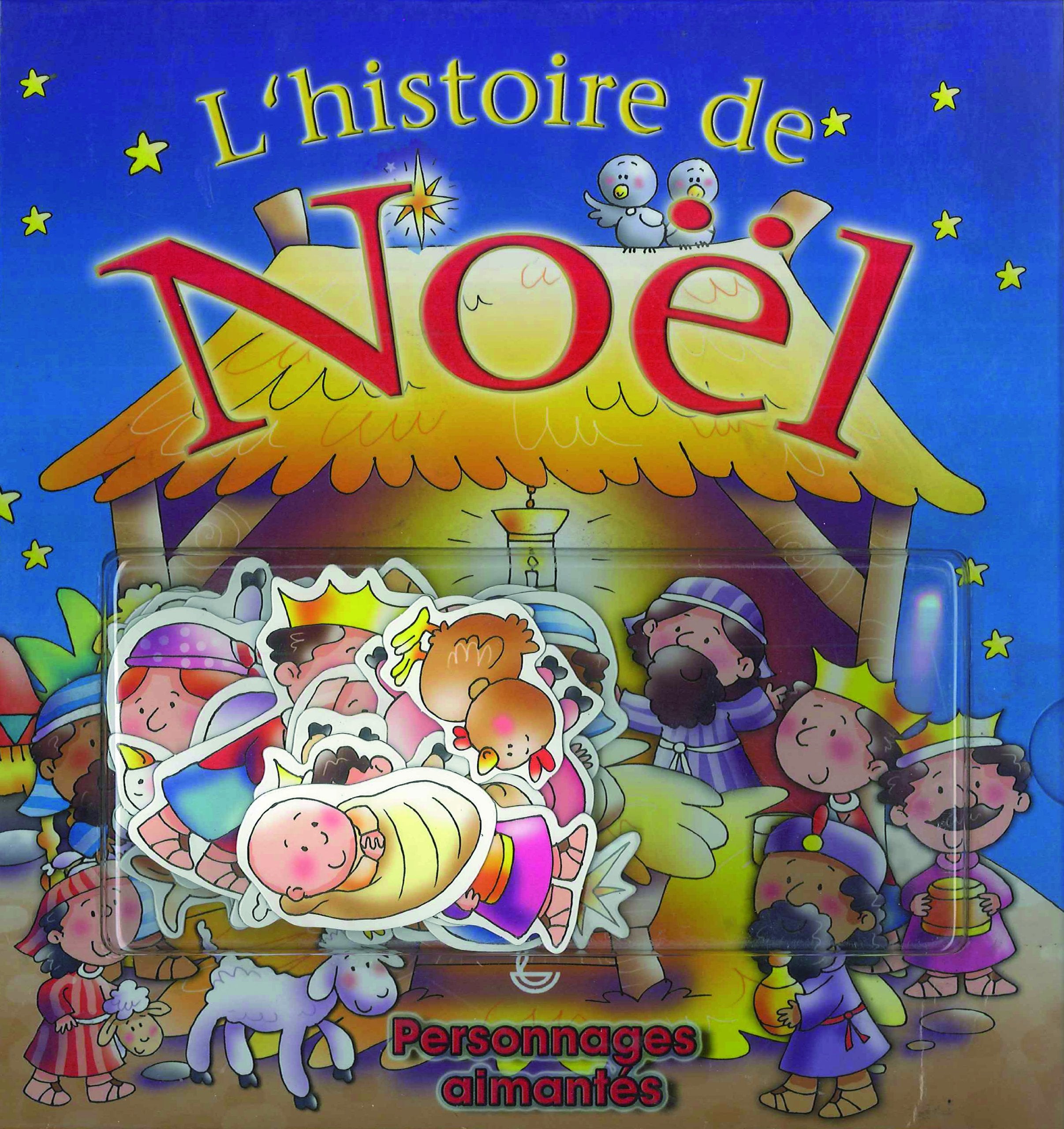 L'histoire de Noël - Personnages aimantés book