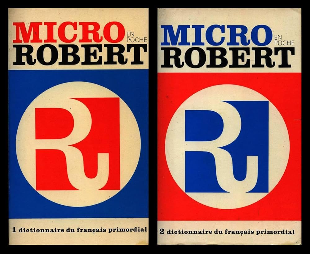 Micro Robert Dictionnaire de Francais Primordial Books